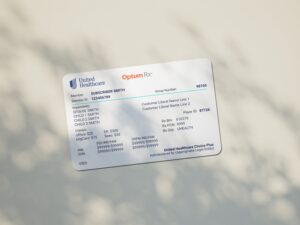 United Healthcare ID Card on Table