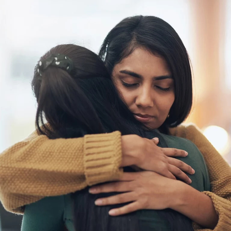 People hugging