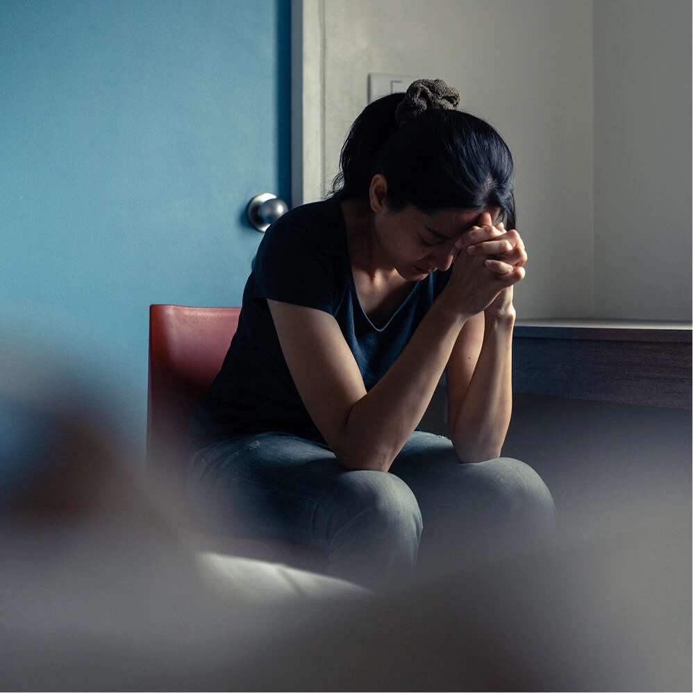 Person in the process of recovery