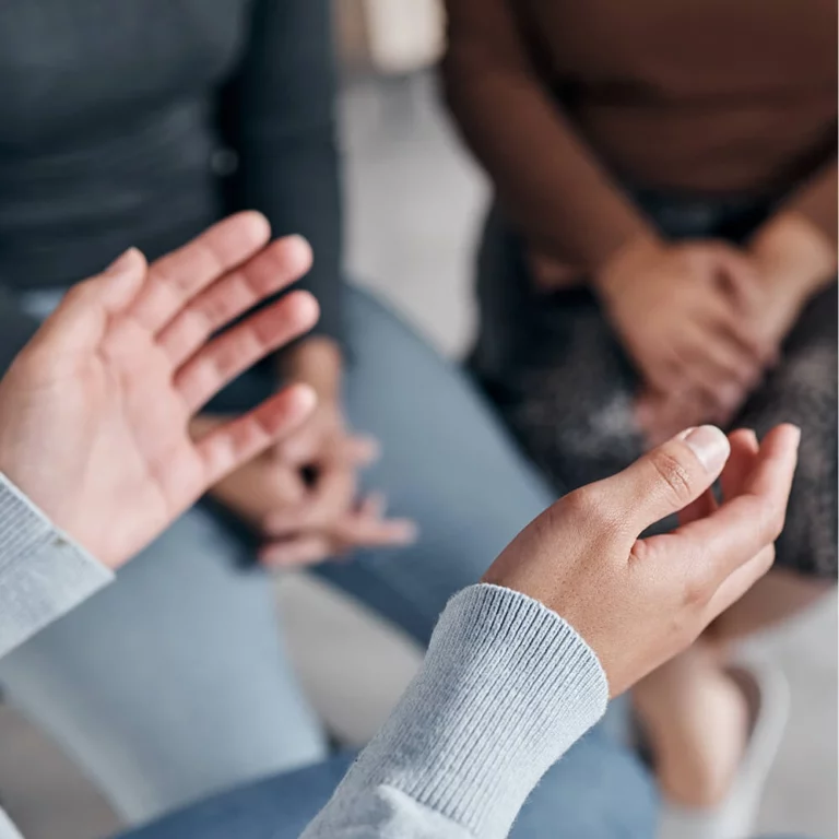 Person hands