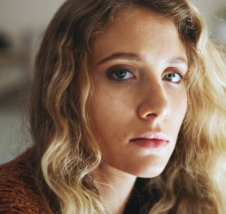 Girl inside a room