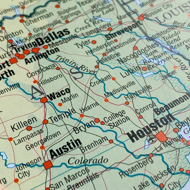 Texas Map