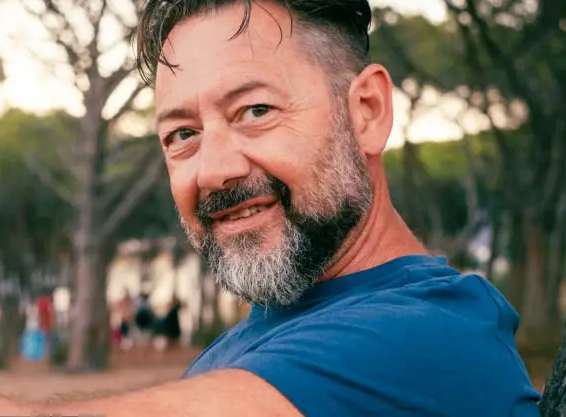 Smiling man