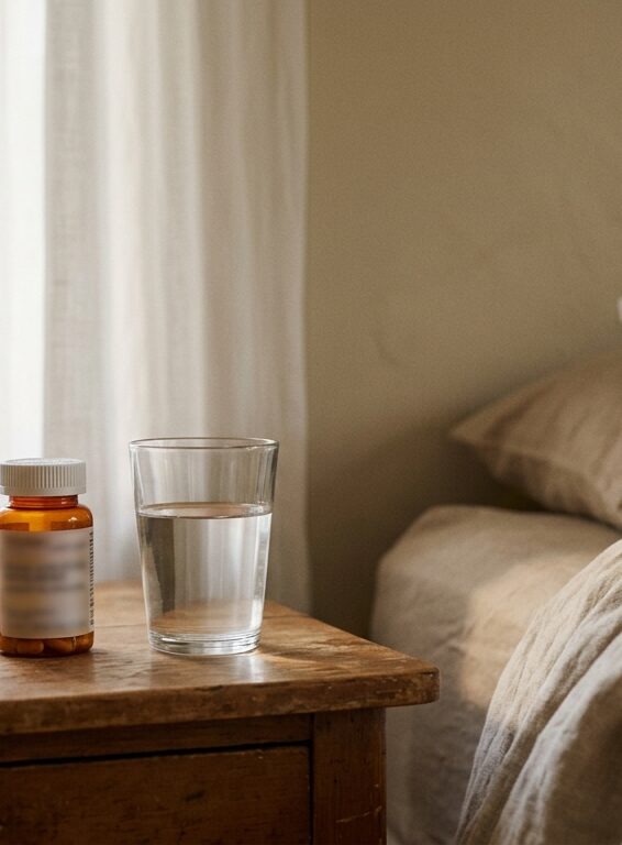Morning routine at home representing recovery from opioid use disorder